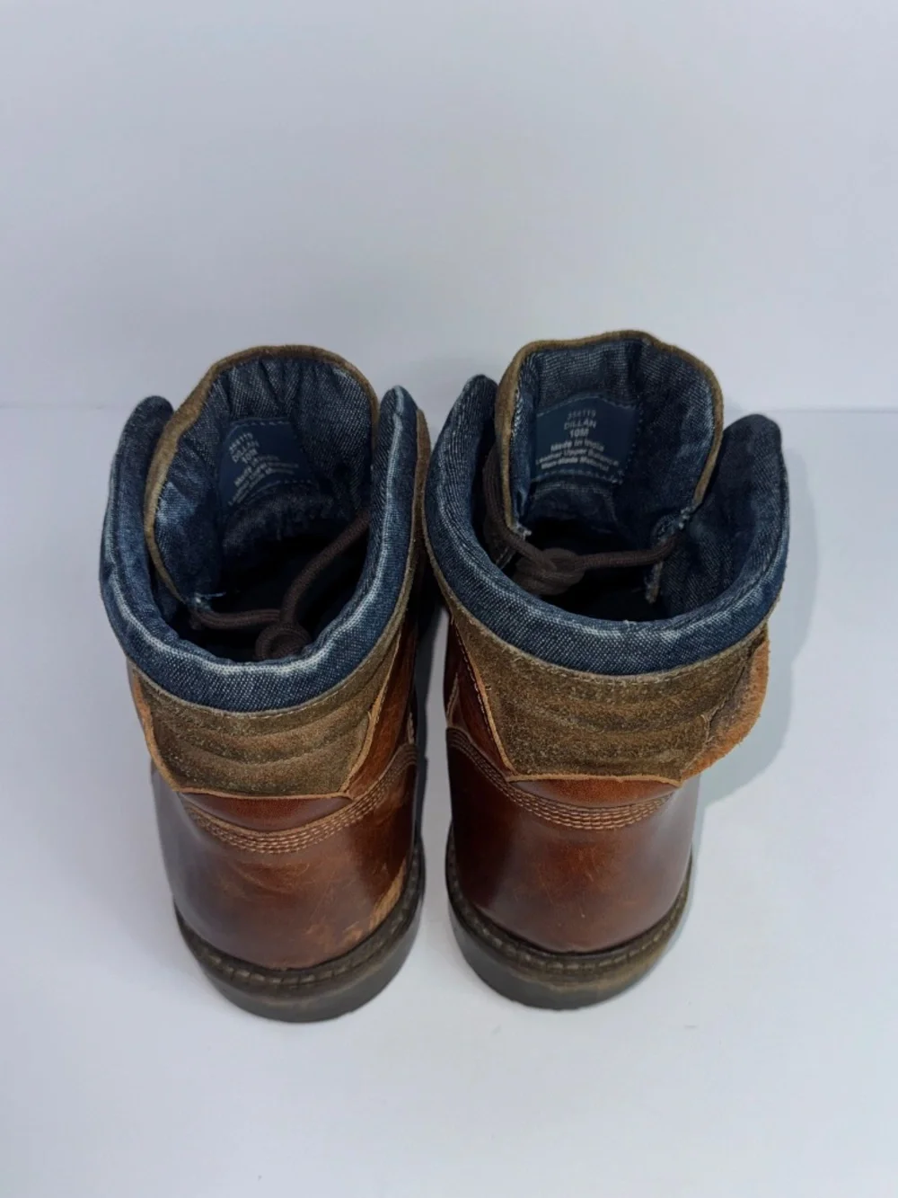 Franco Fortini Brown Cap Toe Boots Mens Size 10